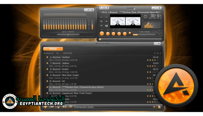 تحميل برنامج AIMP لتشغيل