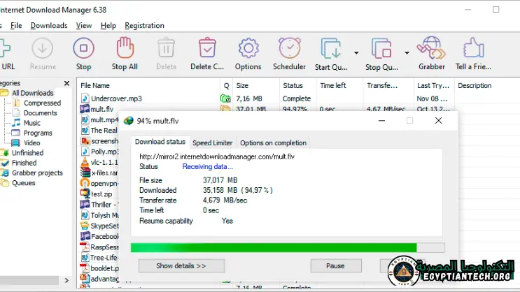 Internet Download Manager تحميل مع الكراك