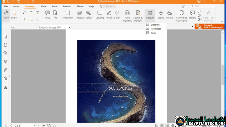 برنامج Foxit Reader Portable
