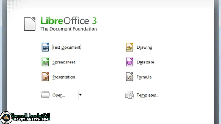 تحميل برنامج Libreoffice