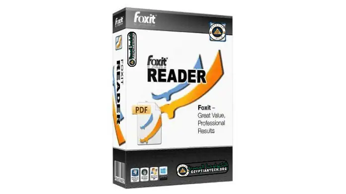 تحميل برنامج فوكسيت ريدر Foxit Reader 2024.2.0.25138 للكمبيوتر مجانا