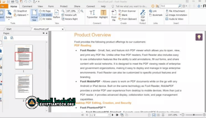 تحميل برنامج فوكسيت ريدر للكمبيوتر