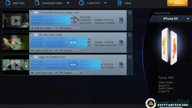 برنامج Wonderfox Dvd Video Converter