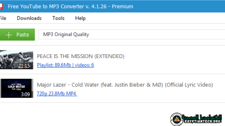 تحميل برنامج Free YouTube to MP3 Converter