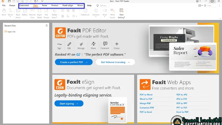 تحميل برنامج Foxit Reader Final