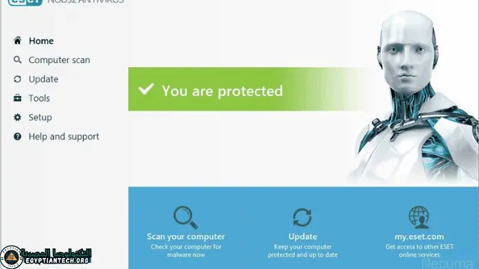 تحميل برنامج ESET Nod32 Antivirus 11 مع تفعيل مدى الحياة