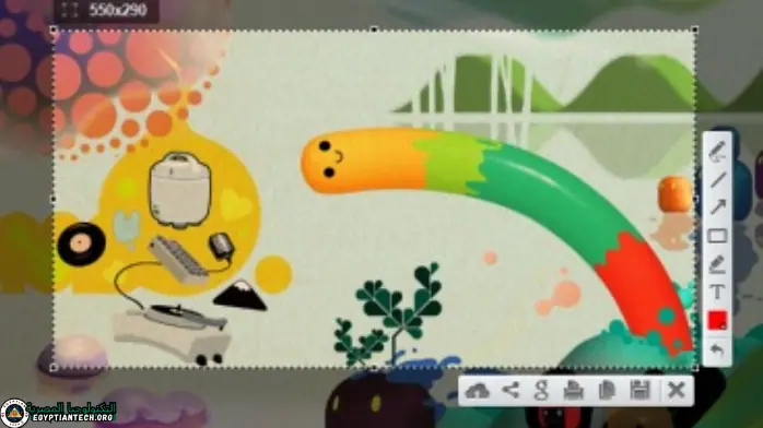 برنامج لقطة الشاشة للكمبيوتر تحميل مجاني