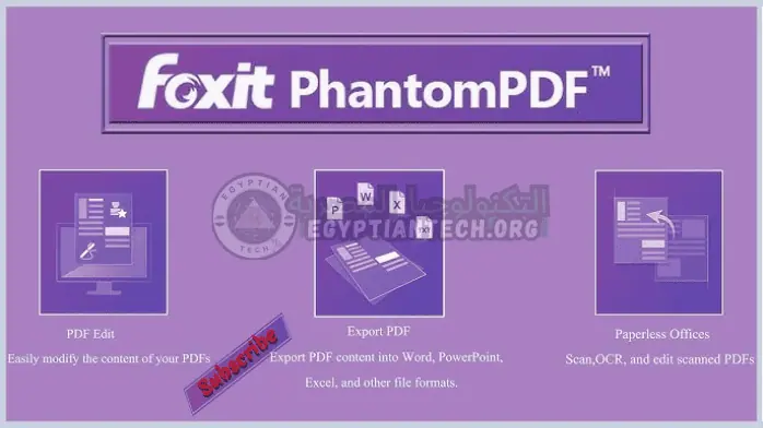 تحميل برنامج Foxit Phantompdf مع التفعيل مباشر من ميديا فاير 2025