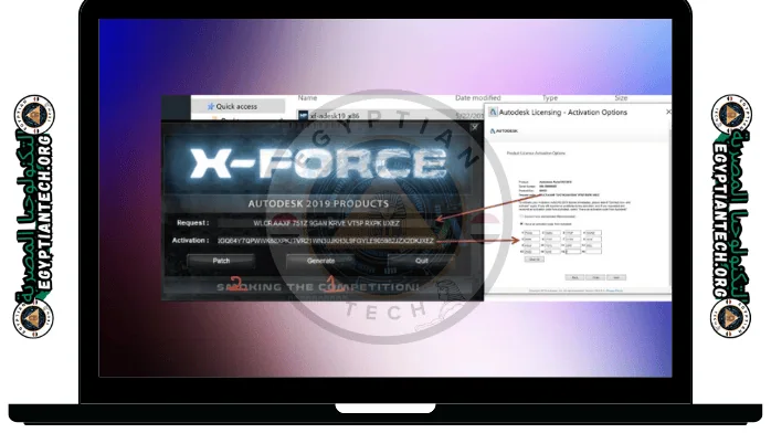 Xforce Keygen لبرنامج AutoCAD 2019، إصدار 64 بت، أداة تنشيط البرامج لتطبيقات التصميم